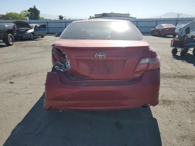 4T1BE46K67U015997 - 2007 TOYOTA CAMRY CE RED photo 6