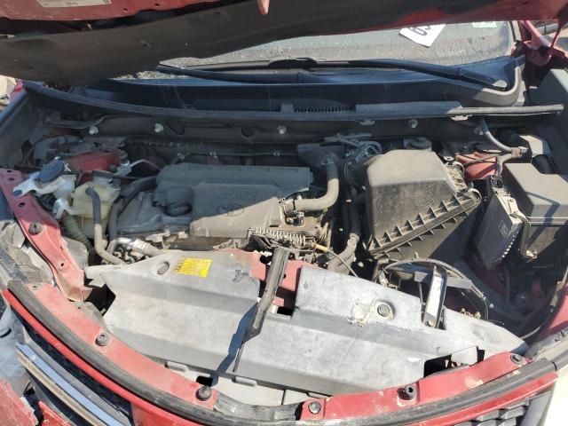 2T3ZFREV2FW173408 - 2015 TOYOTA RAV4 LE 红色 照片 12