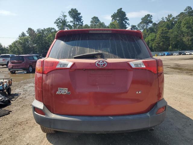 2T3ZFREV2FW173408 - 2015 TOYOTA RAV4 LE 红色 照片 6