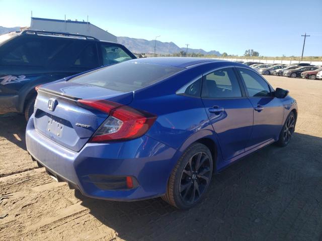 2HGFC2F82MH522819 - 2021 HONDA CIVIC SPORT 蓝色 照片 3