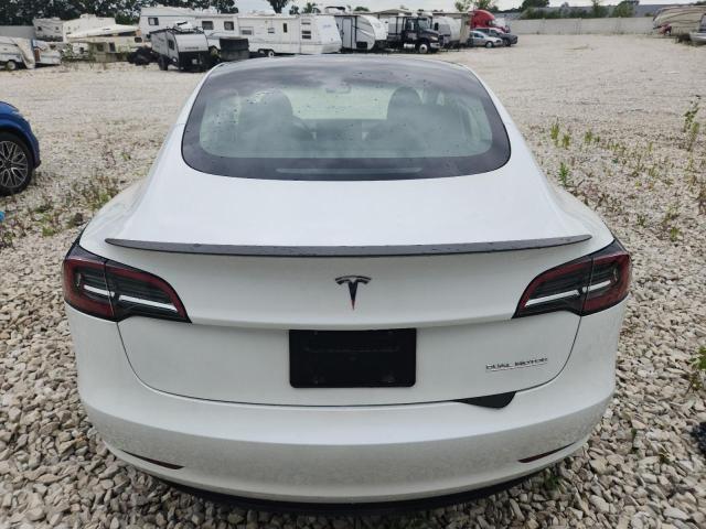 5YJ3E1EC4PF636472 - 2023 TESLA MODEL 3 أبيض صورة 6