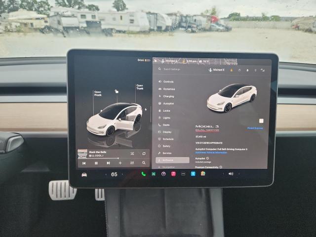 5YJ3E1EC4PF636472 - 2023 TESLA MODEL 3 أبيض صورة 9