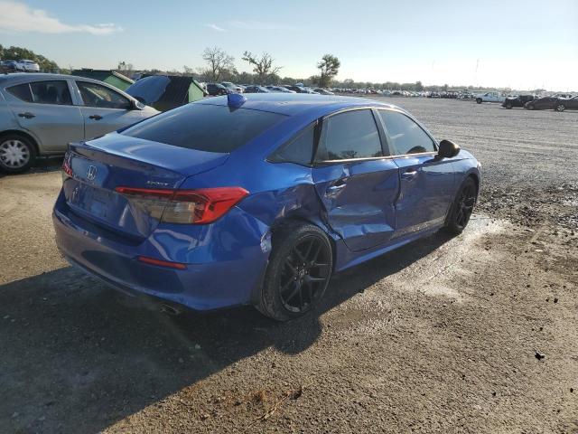 2HGFE2F55NH572437 - 2022 HONDA CIVIC SPORT 蓝色 照片 3