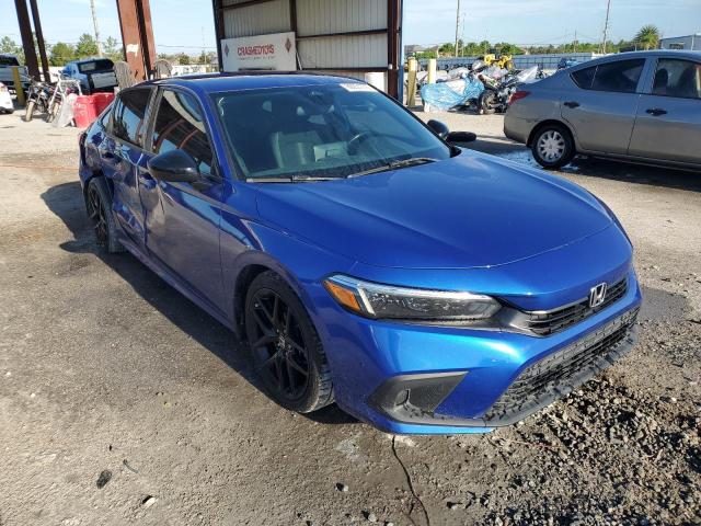 2HGFE2F55NH572437 - 2022 HONDA CIVIC SPORT 蓝色 照片 4
