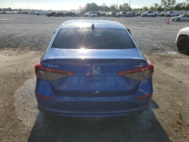 2HGFE2F55NH572437 - 2022 HONDA CIVIC SPORT 蓝色 照片 6