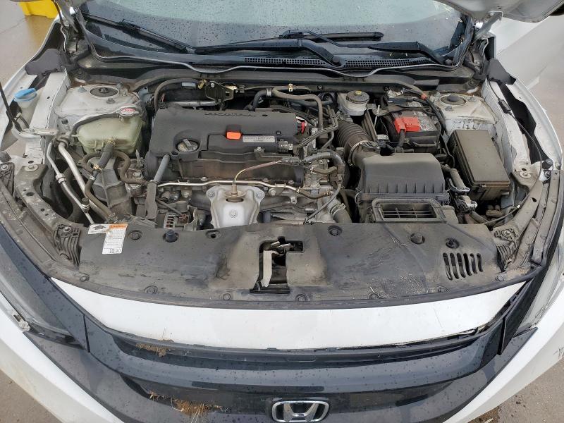 19XFC2F6XKE213668 - 2019 HONDA CIVIC LX WHITE photo 11