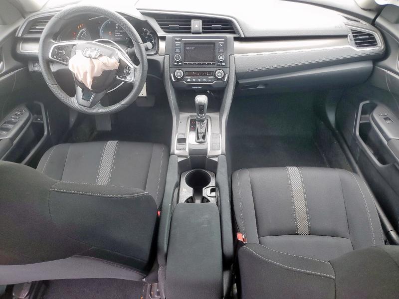 19XFC2F6XKE213668 - 2019 HONDA CIVIC LX WHITE photo 8