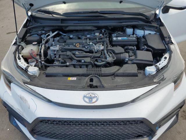 5YFS4MCE6MP092299 - 2021 TOYOTA COROLLA SE WHITE photo 11