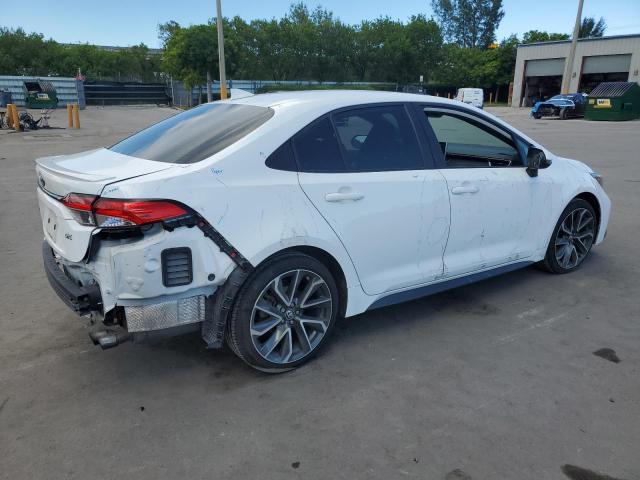 5YFS4MCE6MP092299 - 2021 TOYOTA COROLLA SE WHITE photo 3