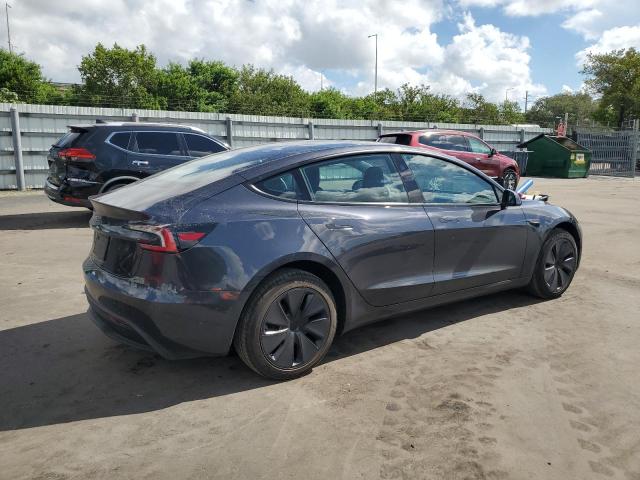 5YJ3E1EA5SF987625 - 2025 TESLA MODEL 3 灰色 照片 3