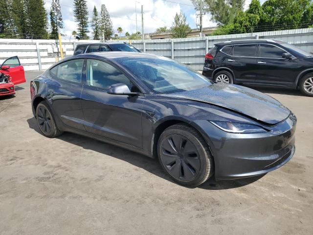 5YJ3E1EA5SF987625 - 2025 TESLA MODEL 3 灰色 照片 4