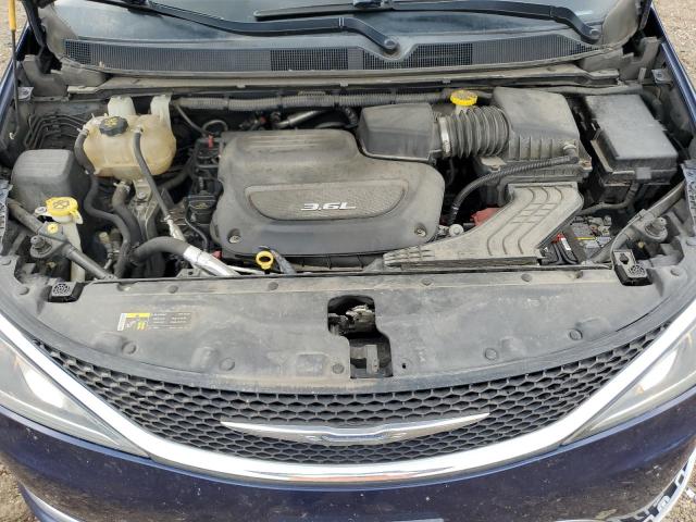 2C4RC1BG5HR576764 - 2017 CHRYSLER PACIFICA TOURING L BLUE photo 12