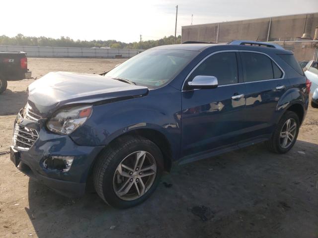 2GNFLGE35H6231757 - 2017 CHEVROLET EQUINOX PREMIER BLUE photo 1