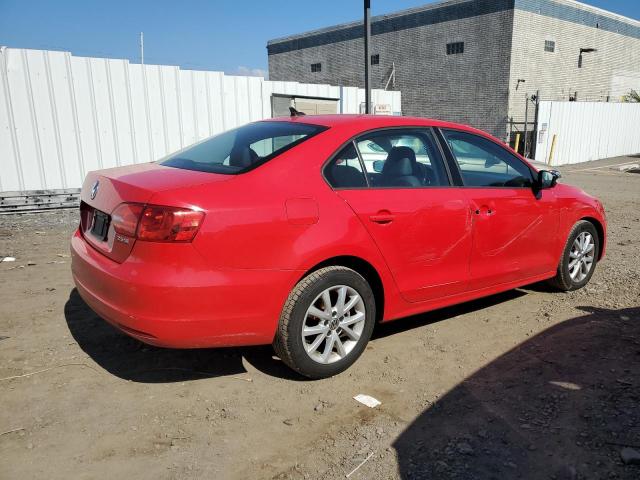 3VWDP7AJ6CM468164 - 2012 VOLKSWAGEN JETTA SE RED photo 3