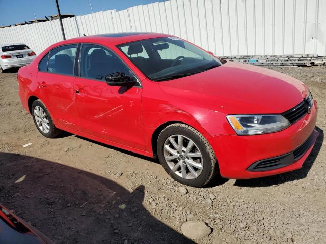 3VWDP7AJ6CM468164 - 2012 VOLKSWAGEN JETTA SE RED photo 4