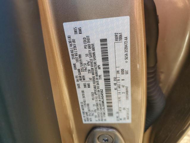 1FMCU9J99MUA04562 - 2021 FORD ESCAPE TITANIUM TAN photo 14