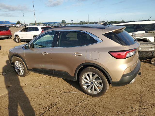 1FMCU9J99MUA04562 - 2021 FORD ESCAPE TITANIUM TAN photo 2