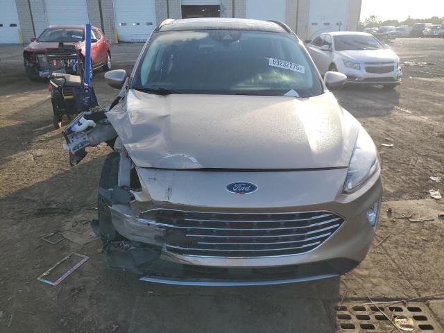 1FMCU9J99MUA04562 - 2021 FORD ESCAPE TITANIUM TAN photo 5