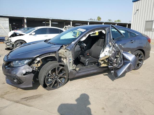 2HGFC2F82LH527968 - 2020 HONDA CIVIC SPORT 灰色 照片 1