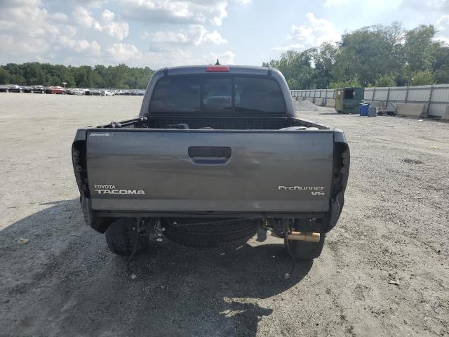5TFJU4GN0EX062661 - 2014 TOYOTA TACOMA DOUBLE CAB PRERUNNER GRAY photo 6
