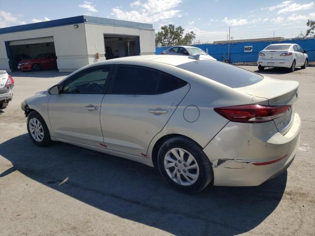 KMHD74LF6HU122009 - 2017 HYUNDAI ELANTRA SE CREAM photo 2