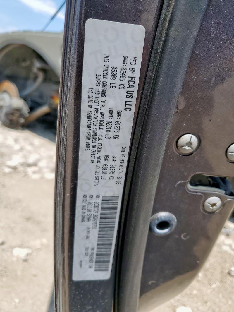 2C3CDZFJ8GH275731 - 2016 DODGE CHALLENGER R/T SCAT PACK GRAY photo 13