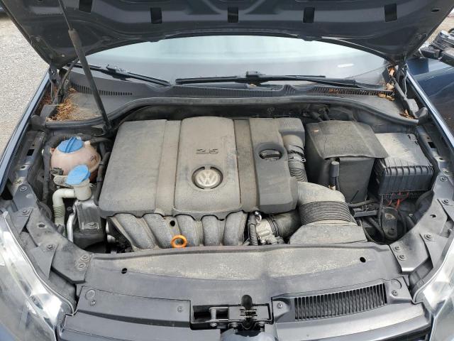 WVWAB7AJ2CW281122 - 2012 VOLKSWAGEN GOLF BLUE photo 11