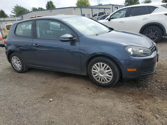 WVWAB7AJ2CW281122 - 2012 VOLKSWAGEN GOLF BLUE photo 4