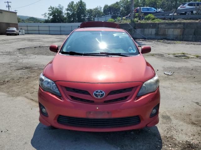 2T1BU4EE1CC829081 - 2012 TOYOTA COROLLA BASE წითელი ფოტო 5