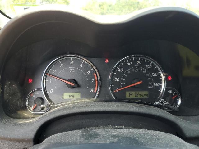 2T1BU4EE1CC829081 - 2012 TOYOTA COROLLA BASE წითელი ფოტო 9