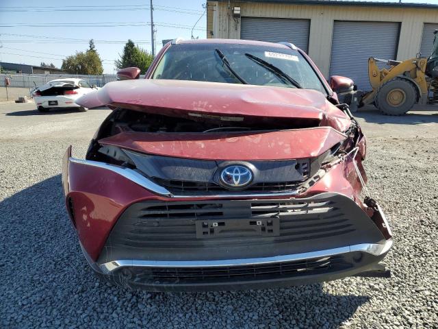 JTEAAAAH3MJ079719 - 2021 TOYOTA VENZA LE 栗色 照片 5