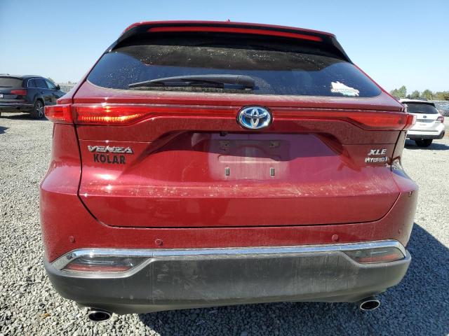 JTEAAAAH3MJ079719 - 2021 TOYOTA VENZA LE 栗色 照片 6