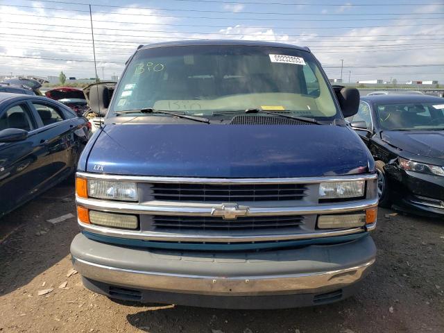 1GBFG15R521146513 - 2002 CHEVROLET EXPRESS G1 BLUE photo 5