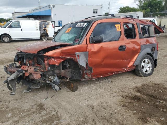 5J6YH17583L015104 - 2003 HONDA ELEMENT EX ORANGE photo 1