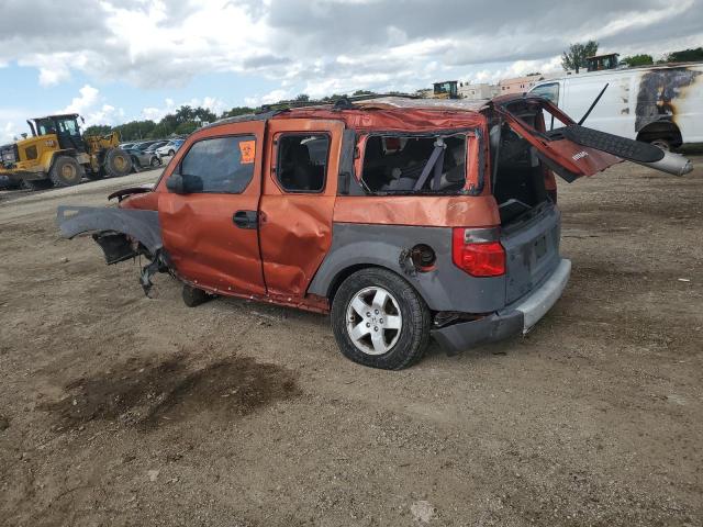 5J6YH17583L015104 - 2003 HONDA ELEMENT EX ORANGE photo 2