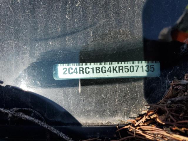 2C4RC1BG4KR507135 - 2019 CHRYSLER PACIFICA TOURING L SILVER photo 13