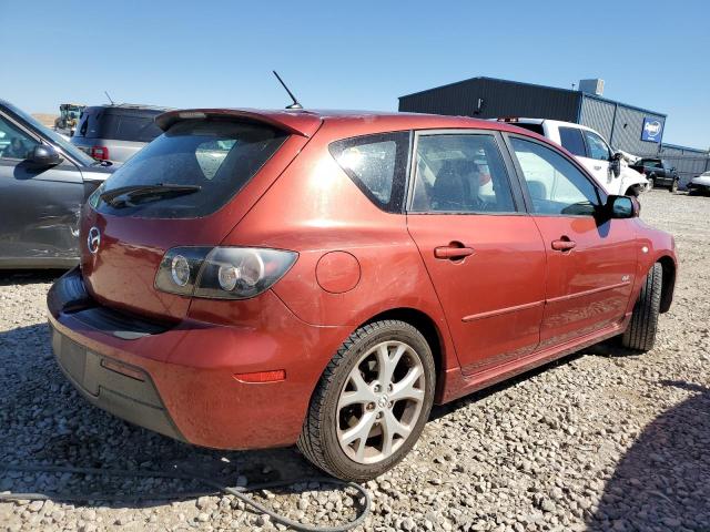 JM1BK344781117274 - 2008 MAZDA 3 HATCHBACK BROWN photo 3