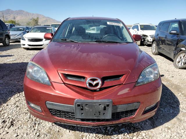 JM1BK344781117274 - 2008 MAZDA 3 HATCHBACK BROWN photo 5