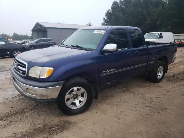 5TBRT3413YS006508 - 2000 TOYOTA TUNDRA ACCESS CAB ლურჯი ფოტო 1