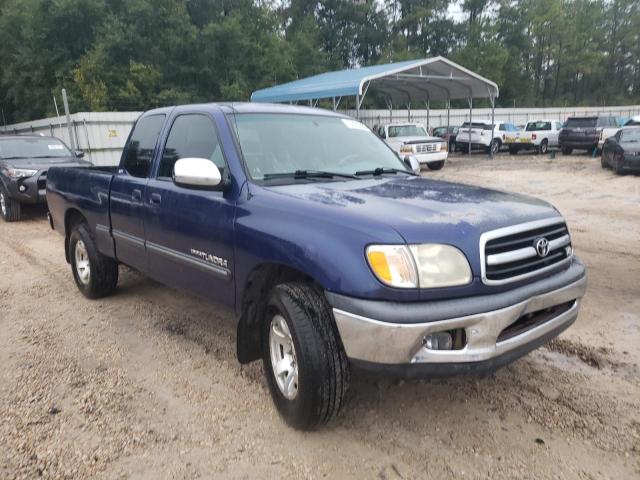 5TBRT3413YS006508 - 2000 TOYOTA TUNDRA ACCESS CAB ლურჯი ფოტო 4