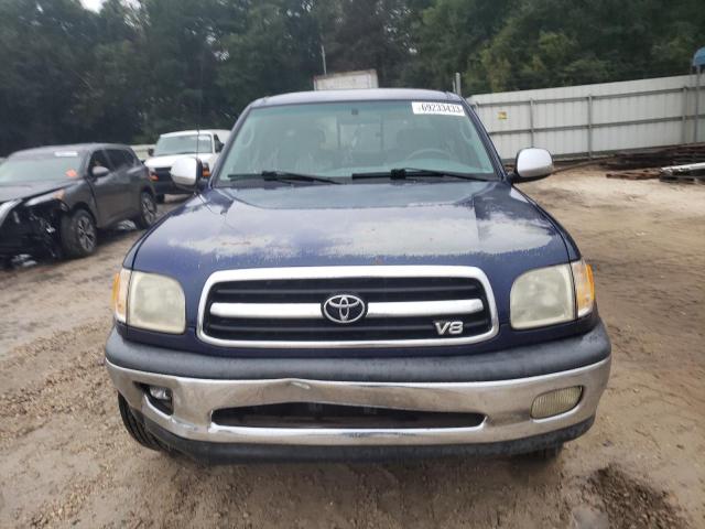 5TBRT3413YS006508 - 2000 TOYOTA TUNDRA ACCESS CAB ლურჯი ფოტო 5