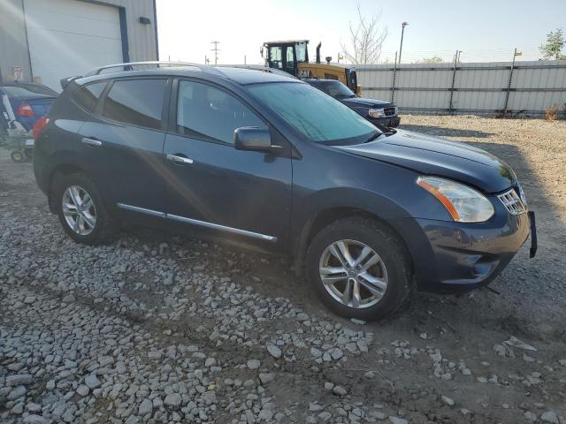 JN8AS5MV4DW635795 - 2013 NISSAN ROGUE S GRAY photo 4