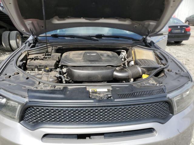 1C4RDJDG1KC558398 - 2019 DODGE DURANGO GT GRAY photo 11