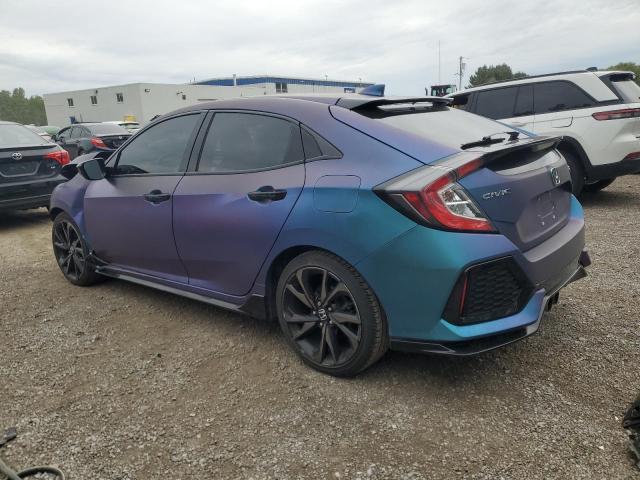 SHHFK7G98KU302673 - 2019 HONDA CIVIC SPORT TOURING Графитовый фото 2