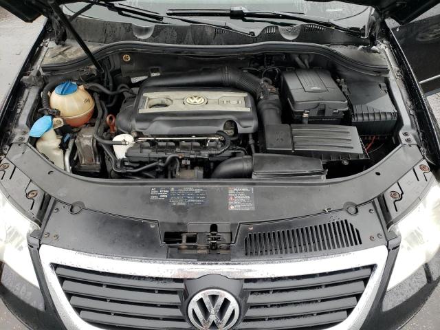 WVWJK73C19E020447 - 2009 VOLKSWAGEN PASSAT TURBO BLACK photo 11