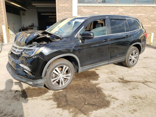 5FNYF6H56HB018732 - 2017 HONDA PILOT EXL BLACK photo 1