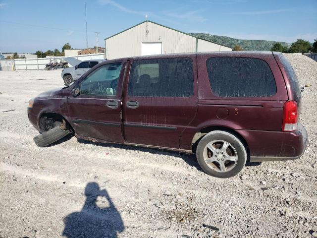 1GNDV23198D103948 - 2008 CHEVROLET UPLANDER LS MAROON photo 2