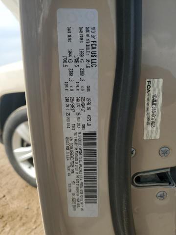 1C4NJDEB5HD177605 - 2017 JEEP COMPASS LATITUDE 棕色 照片 13