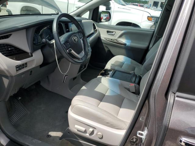 5TDYZ3DC2HS812729 - 2017 TOYOTA SIENNA XLE თაფლისფერი ფოტო 7