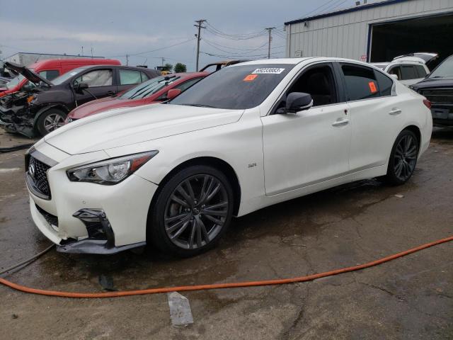 JN1EV7AR9LM255226 - 2020 INFINITI Q50 PURE WHITE photo 1